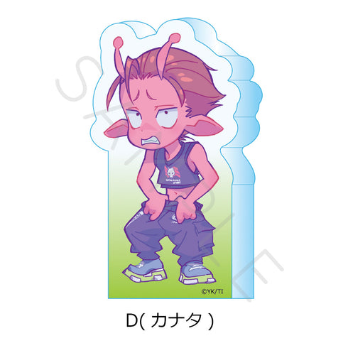 『銀河特急 ミルキー☆サブウェイ』アクリルミニブロック D カナタ